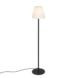 Moderná vonkajšia stojaca lampa čierna - Virginia