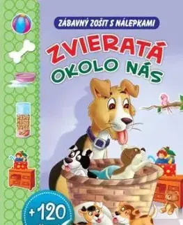 Zvieratá okolo nás +120 nálepiek
