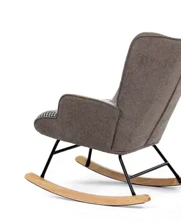 Hojdacie kreslo PW2, patchwork