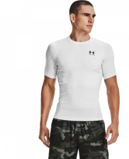 Under Armour Kompresné tričko HG Armour Comp SS White  S