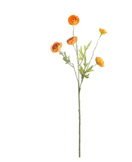 Dekoria Kvet motýľa 55cm orange, 8 x 8 x 55 cm