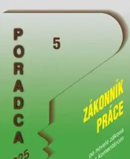 Poradca 5/2025 - Zákonník práce - zákon s komentárom