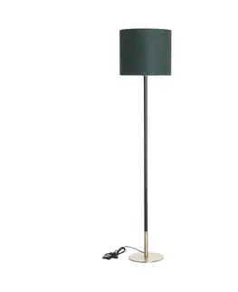Dekoria Stojacia lampa Hailey Dark Green 162cm, 35 x 162 cm