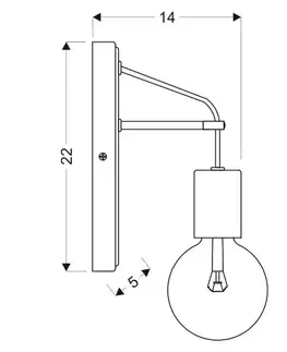 Nástenné svetlo ALTO Candellux