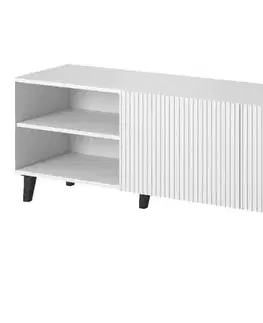 CAMA MEBLE Pafos 150 2D2K tv stolík biela