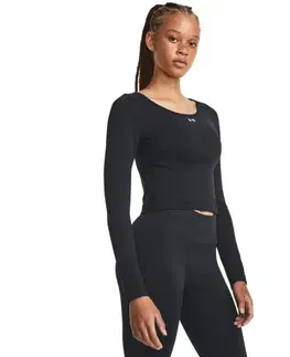 Under Armour Dámske tričko Train Seamless LS Black  MM