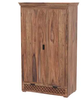Skriňa Mira 120x200x60 indický masív palisander