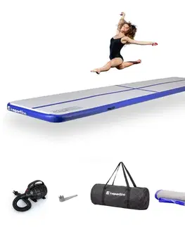 inSPORTline Airstunt 500x100x10 cm biely s elektrickou pumpou