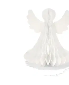 Papierový LED anjel, XL