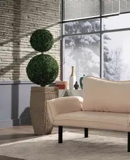 Dvojmiestna rozkladacia pohovka Chatto - Cream