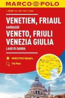 Itálie č.4-Veneto, Friaul 1:200 000 - automapa