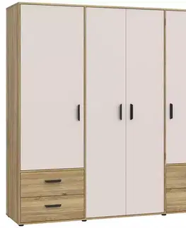 Skriňa Mokkaro Moks841-M802 Piesok/Dub Mauvella