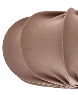 Škandinávska závesná lampa CAFEE' s hnedým tienidlom v moka štýle 52 cm - minimalistické stropné osvetlenie v japonskom štýle E27
