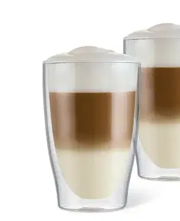 2 dvojstenné poháre na latte macchiato