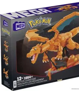 MEGA Pokémon pohyblivá figúrka - Charizard Mattel