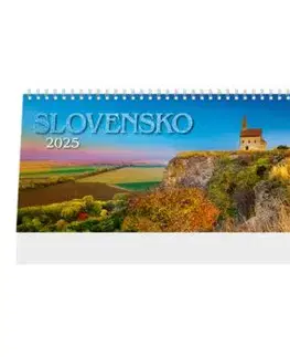 Stolový kalendár Slovensko stĺpcové 2025
