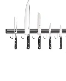STALGAST Magnetický držiak nožov 62 cm s vešiakmi