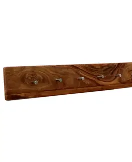 Vešiak Tina s 7 háčikmi 100x15x2,2 indický masív palisander