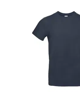 B&C Tričko B&C - modré (navy)  M