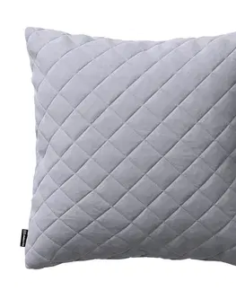 Dekoria Obliečka Kinga pikovaná 43 x 43 cm, Lysegrå, 43 x 43 cm, Velvet, 704-24