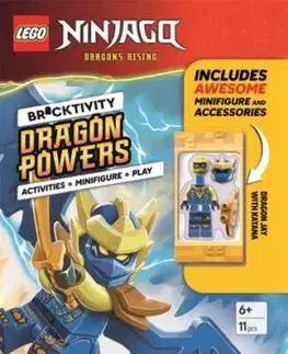 LEGO® NINJAGO®: Dragon Powers (with Dragon Jay minifigure and katana sword) - Buster Books, LEGO®