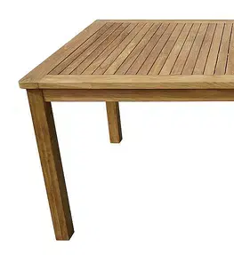 Záhradný stôl RIVIERA 190x100 cm (teak)
