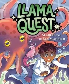 Llama Quest #4: Search for the Sea Monster - Kay Davault, Megan Reyes