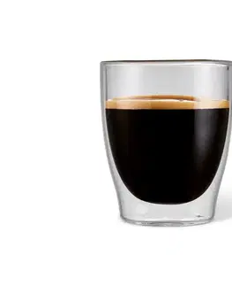 2 dvojstenné poháre na espresso