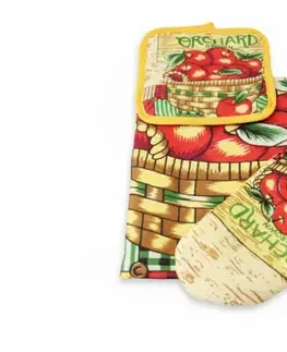 MAKRO - Sada kuchynská textilná S/3, rôzne dekory
