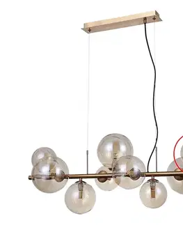  - Náhradné sklo k lustru a nástennému svietidlu CANELLO G9 pr. 11 cm hnedá CZ.PND-406007-HBR.11