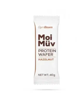 GymBeam MoiMüv Protein Wafer lieskový orech