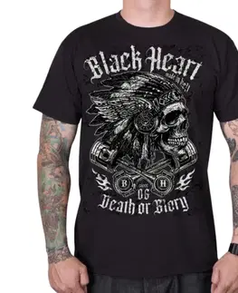 BLACK HEART Huron čierna - 3XL