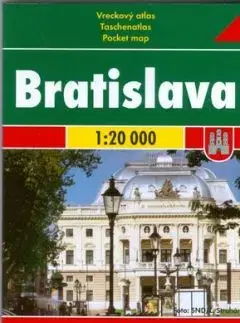 Bratislava vreckový atlas 1:20.000