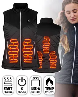 inSPORTline Electronics WARMher čierna - XS