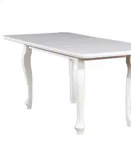 Rozkladací stôl ST43 140/180x80cm biely