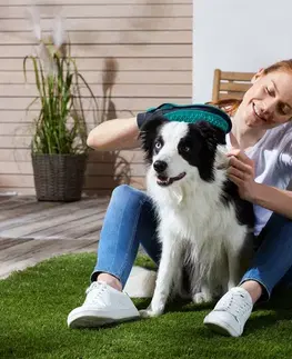 Rukavica na starostlivosť o srsť 2 v 1