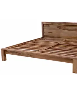 Posteľ Kali 160x200 indický masív palisander