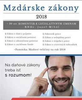 Mzdárske zákony 2018