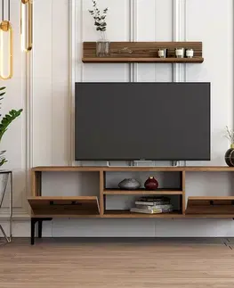 Televízny stolík Riga Walnut