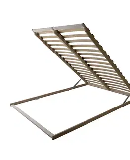 KONDELA Basic Flex Front lamelový rošt 180x200 cm ohýbané brezové drevo