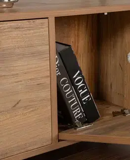 Konzolový stolík Solace - Atlantic Pine, Black