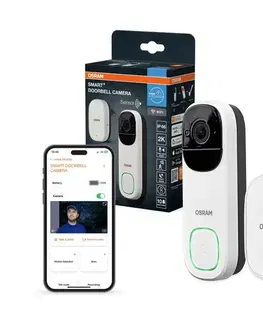 Osram - Inteligentný videozvonček s 2K senzorom SMART+ 230 V IP66 Wi-Fi 4058075850613