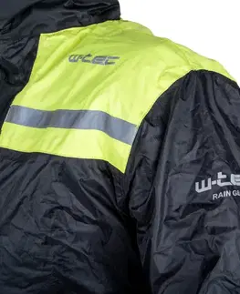 W-TEC Nowet pláštěnka čierna-fluo - XS