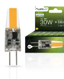 Kapsula LED 3W 4000K 840 G4 330lm COB 12V
