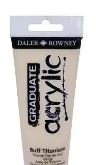 D&R Graduate akrylová farba Buff Titanium 120 ml