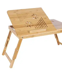 Bambusový stolík na notebook REST