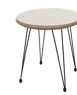 Záhradná balkónová súprava 3 ks Dekorhome