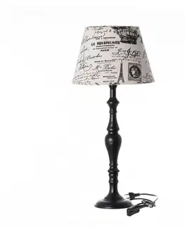 Dekoria Stolová lampa LaFrance 61cm, 28 x 28 x 61 cm
