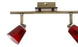 Stropná lampa Murano 2X40W G9 patina
