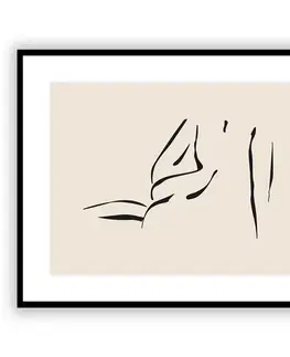 Dekoria Obraz Nude Line V 40 x 50 cm, 40 x 50 cm